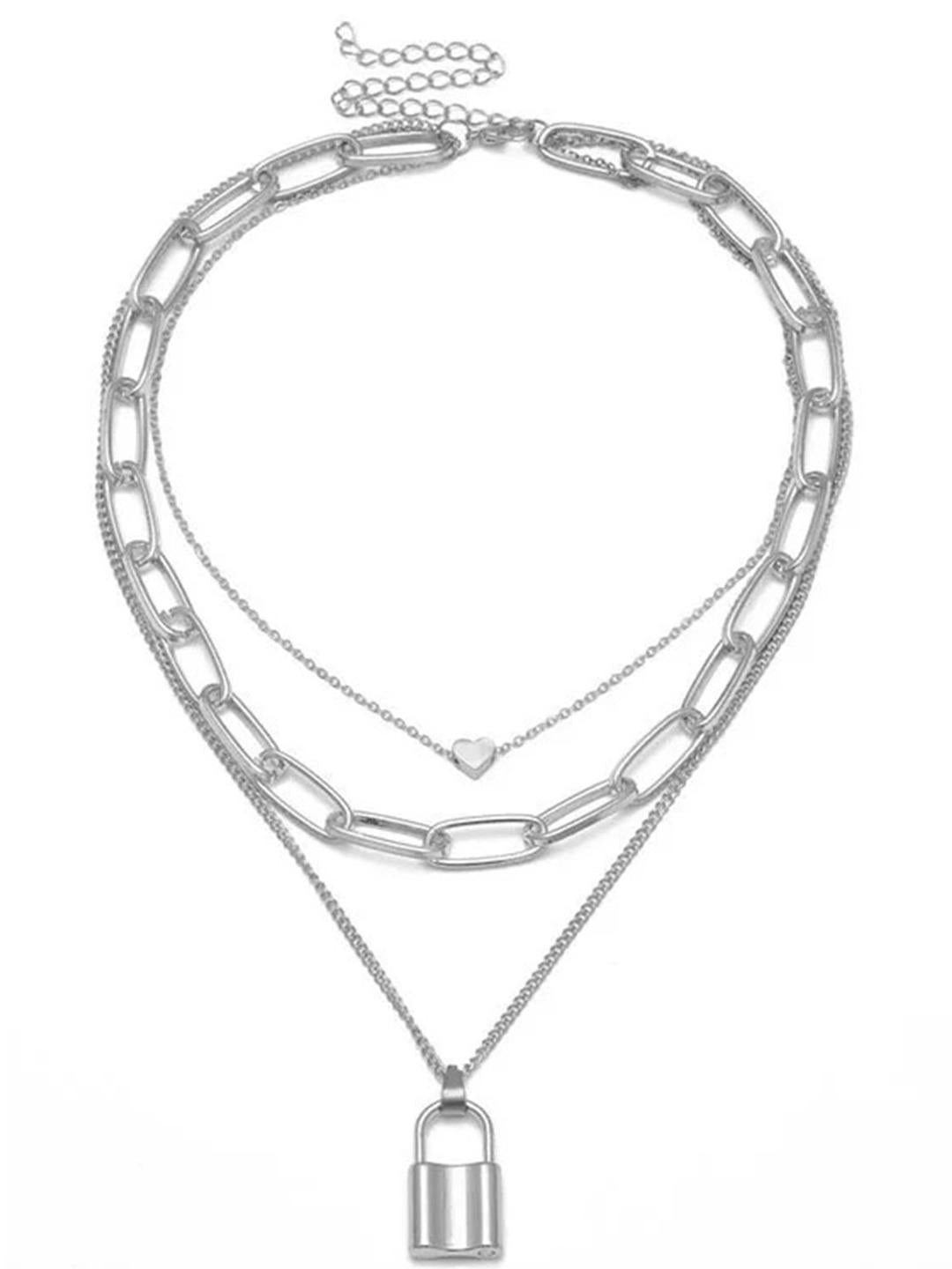 Silver Plated Elegant Necklace